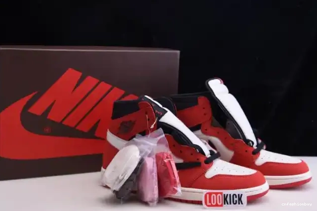 OG - 1 TRAVIS HIGH CD4487 RETRO X 100(RED) JORDAN AIR SCOTT 0706